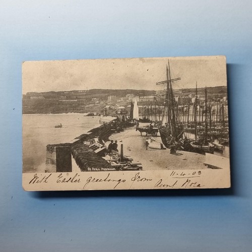 Ives cornwall postcard - cornwall,