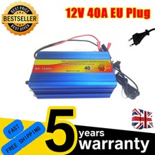 40A Intelligent Leisure Battery Charger 12V For Caravan Campervan Motorhome Boat
