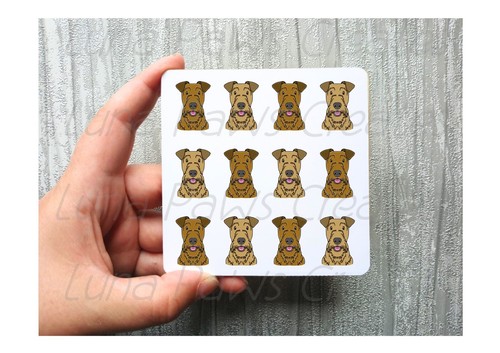 Welsh terrier coaster - welsh,