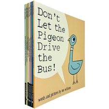Don't Let the Pigeon Series 7 Books Collection Set by Mo Willems Pigeon Drive