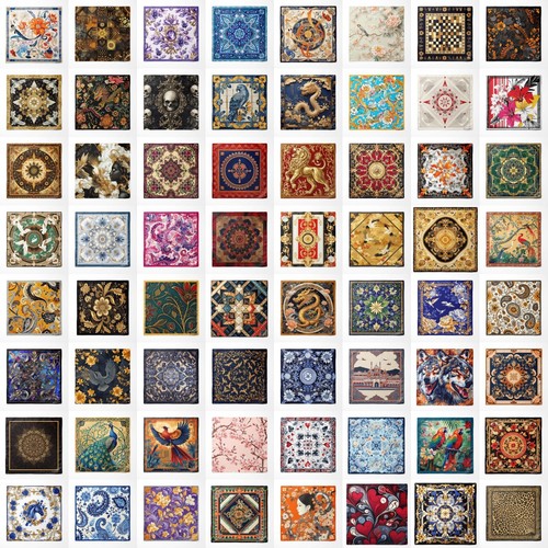 Men silk pocket squares 100 - men's, 100%