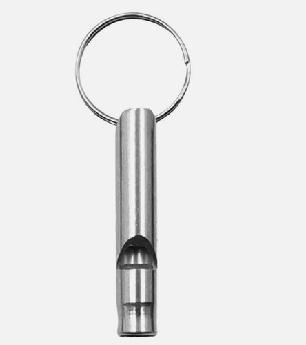 Whistle with keychain emerengy - with,