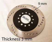 BD027 180MM REAR BRAKE DISC