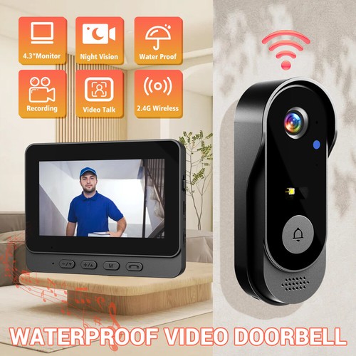 Wireless video door bell - video,