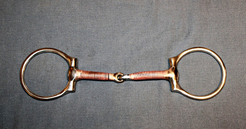 Offset ring horse bit 5 - offset,