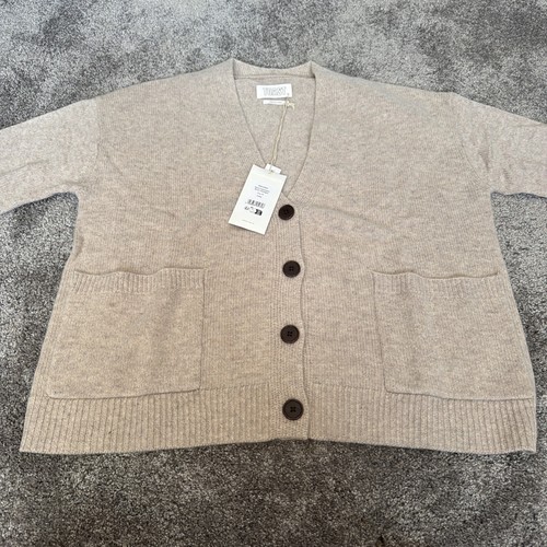 Toast wool cashmere boxy - toast,
