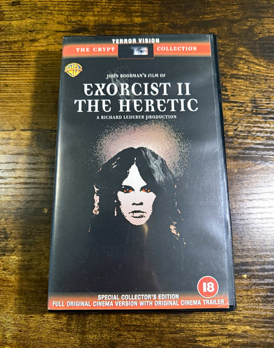 Exorcist the heretic - ii:, vhs