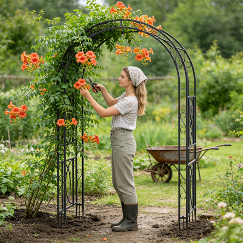 Garden arch arbor - garden,