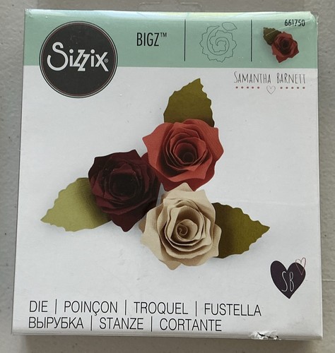 Sizzix bigz die 3d rose - bigz,