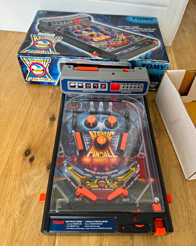 Tomy atomic pinball handheld - atomic,