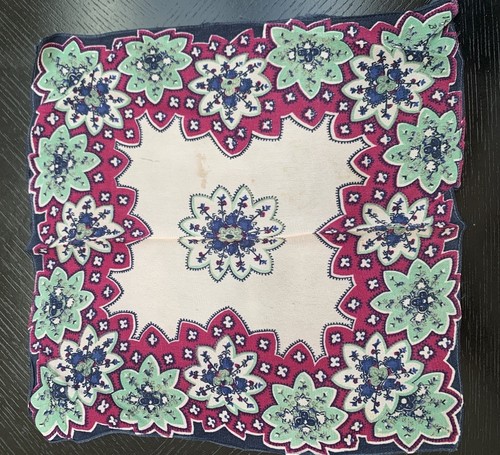 Original vintage 30s silk - original,