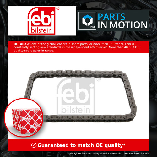 Oil pump timing chain - oil,