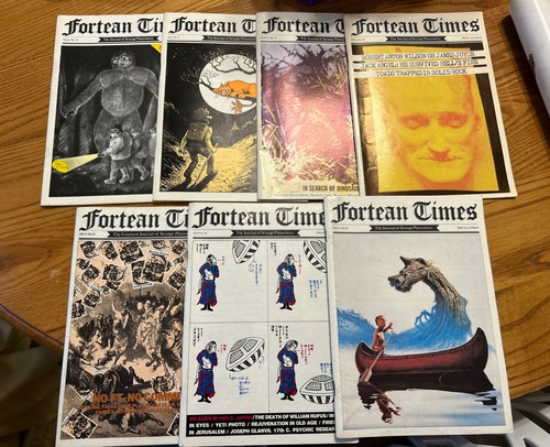Fortean times magazine lot - fortean,