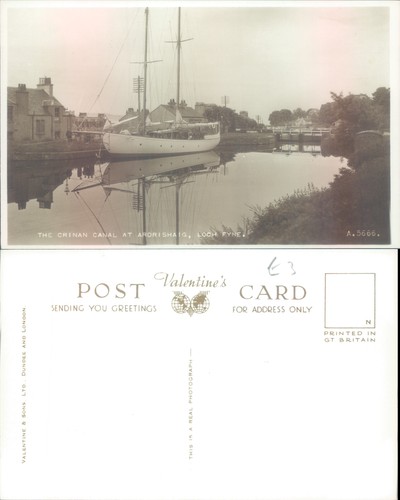 The crinan canal ardrishaig - the,
