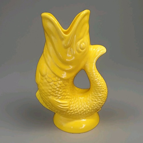 Bright yellow gurgling fish - yellow,