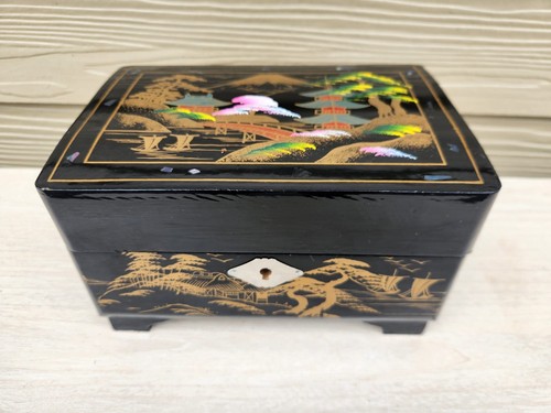 Vtg japanese lacquer hand - vtg,