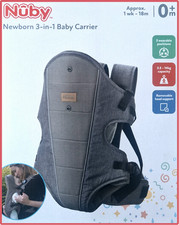 Nuby 3-in-1 Baby 👶 Carrier