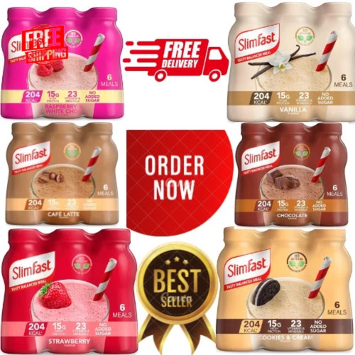 Slimfast ready drink shakes - ready, to