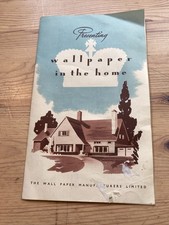 1950s Advertising Leaflet - Crown Wallpapers