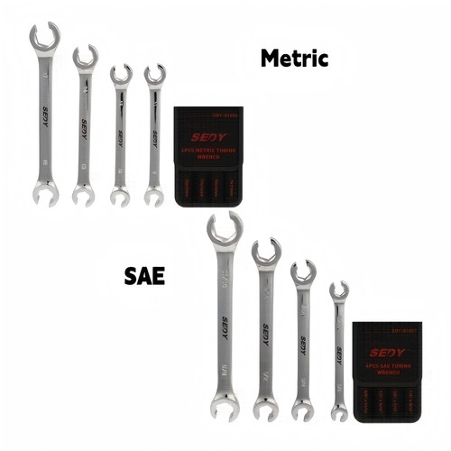 8pc flare nut spanner - flare,