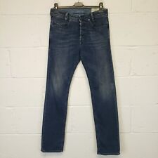 Diesel AKEE Jeans W29 L32 SLIM Tapered Carrot Stretch Low Rise Mens Blue
