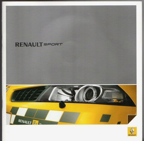 Renault renaultsport 2008 - renaultsport, 2008-09