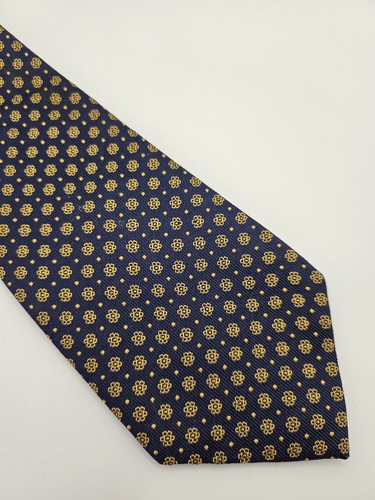 Lewin silk tie - t.m.lewin, navy