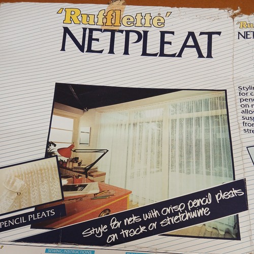 Rufflette translucent netpleat - rufflette,