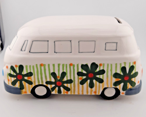 Large ceramic floral spots - large,