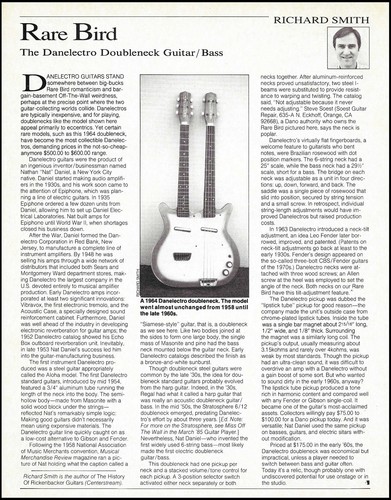 Danelectro doubleneck guitar - danelectro, /
