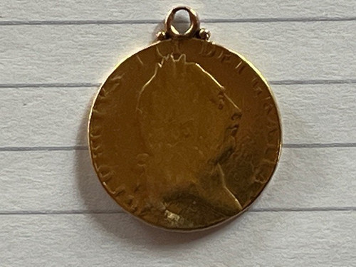 George 111 1791 gold - gold, guinea
