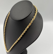 Large Gold Rope Chain 9ct Gold