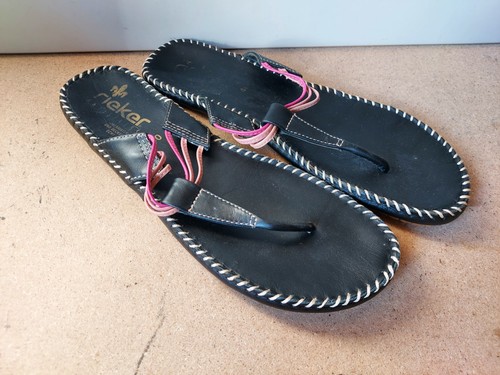 Rieker antistress black pink - rieker,