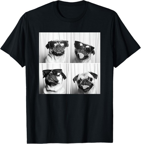 Pug face pet photobooth - face, cool