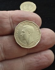 Rare 1949 Brass King George VI