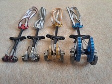 DMM Dragon cams  0.5, 1.5, 2.5, 3.5