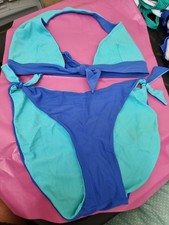 Bikini Reversible Blue Tones
