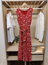 LAURA ASHLEY UK 8 RED JUMPSUIT