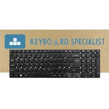 For Acer ASPIRE E5-571-323F Laptop Keyboard UK Layout Non-Backlit Black