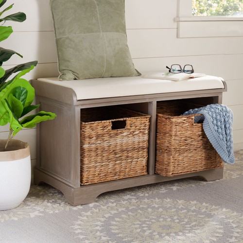 Safavieh freddy wicker storage - safavieh,