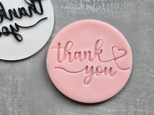 Cupcake stamp thank you - cupcake,