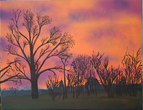 Original acrylic canvas - original, on