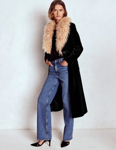 Nwt boden fur tipped - boden,