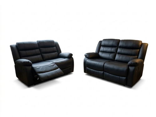 Black leather manual - leather,