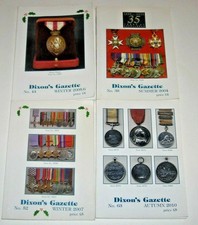 4 Dixon's Gazettes Medals