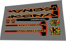 Kona Lava Dome 1999 Decal Set