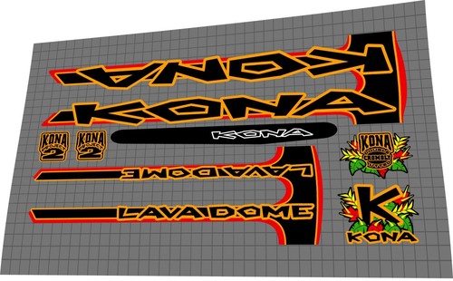 Kona lava dome 1999 - 1999, decal