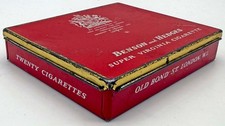 Vintage Benson & Hedges Super Virginia Cigarette Empty Tin Old Bond St London