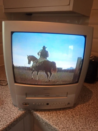 Phillips crt vcr - crt, tv