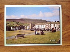 Reeth Village View  , North Yorkshire  RP. Free UK Postage